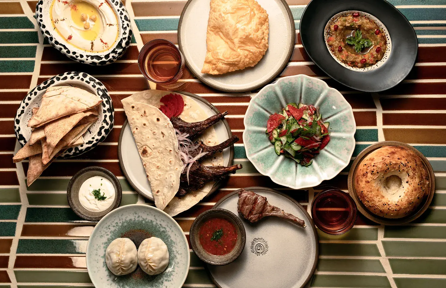 Signature dishes on the SANA menu